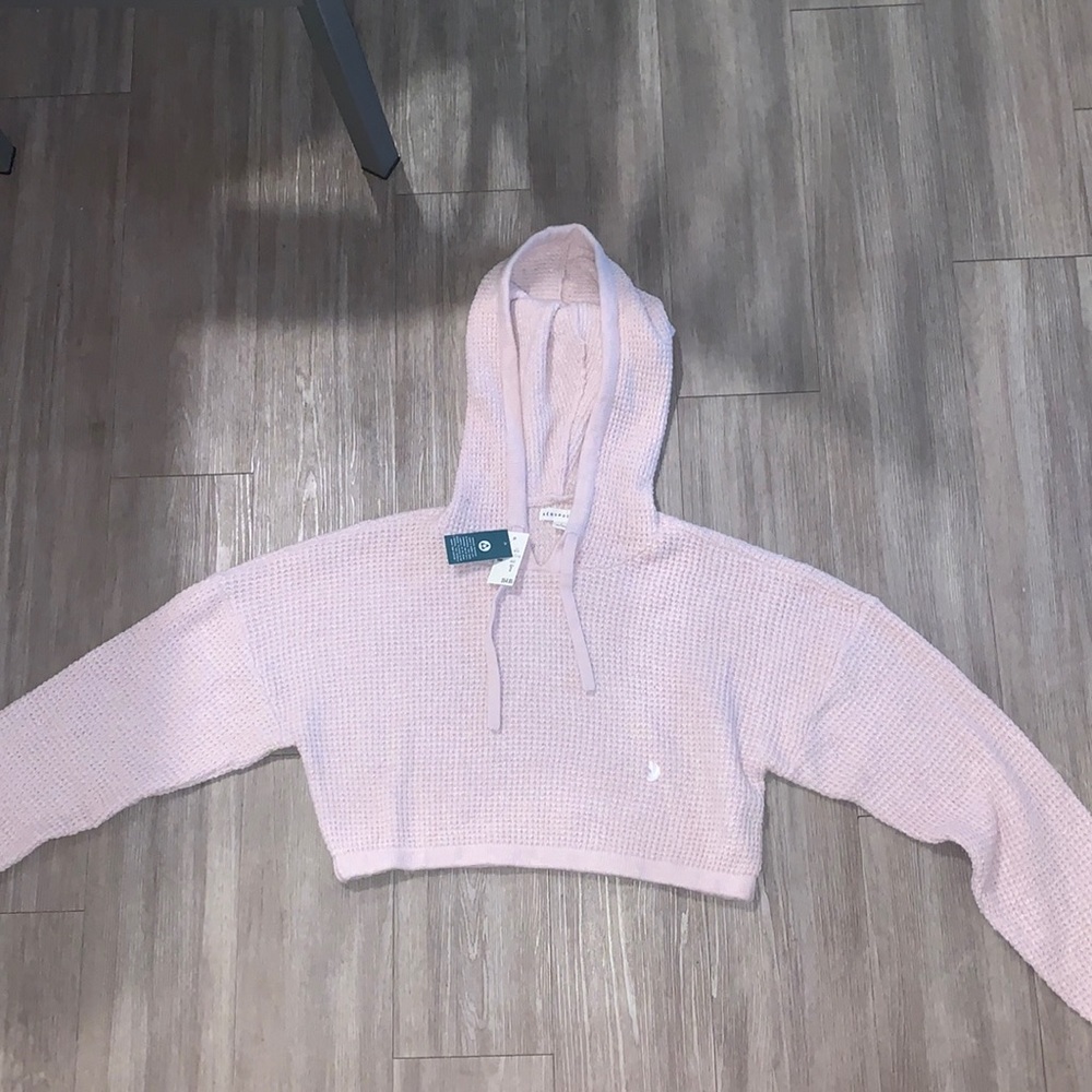 BRAND NEW Cropped Hooded Sweatshirt